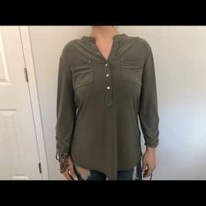Long Sleeved Olive Tunic